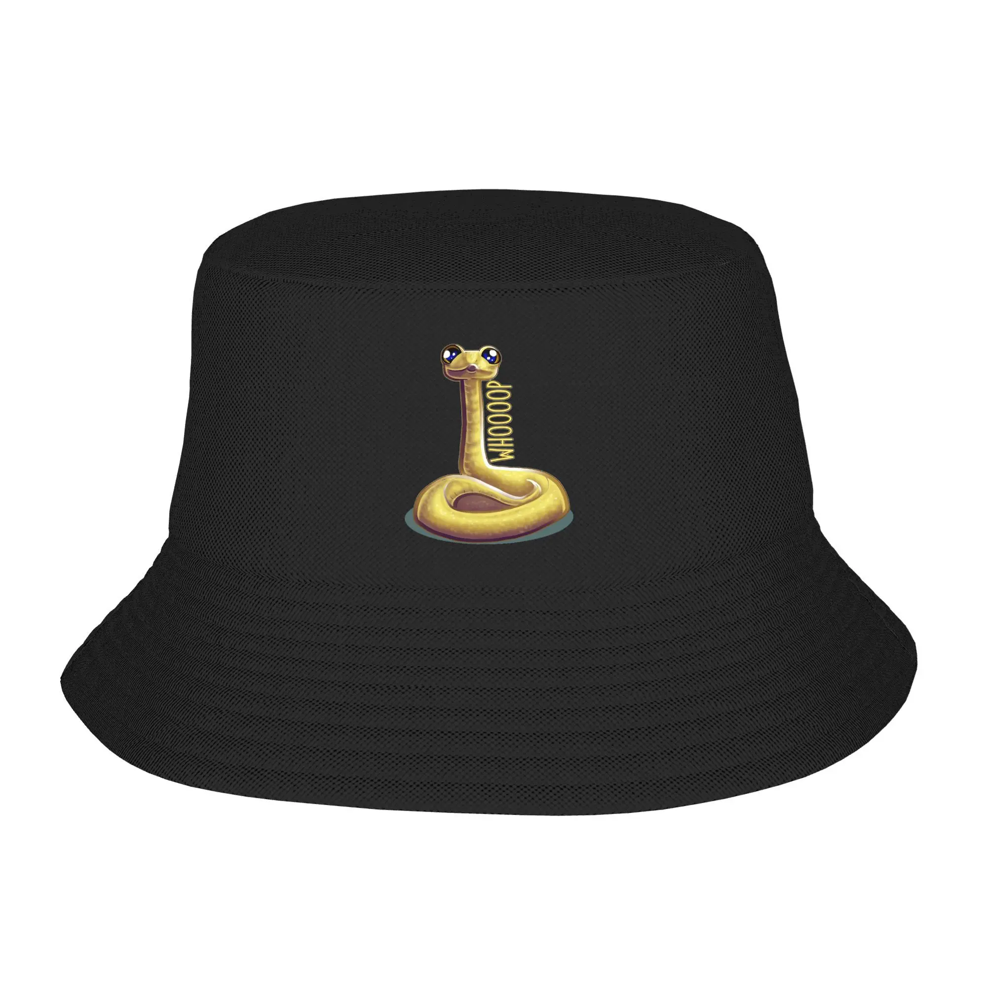 

Whooping Snake Bucket Hat Panama Bob Hats Outdoor Cool Reversible For Summer Beach Fishing Unisex Fisherman Caps