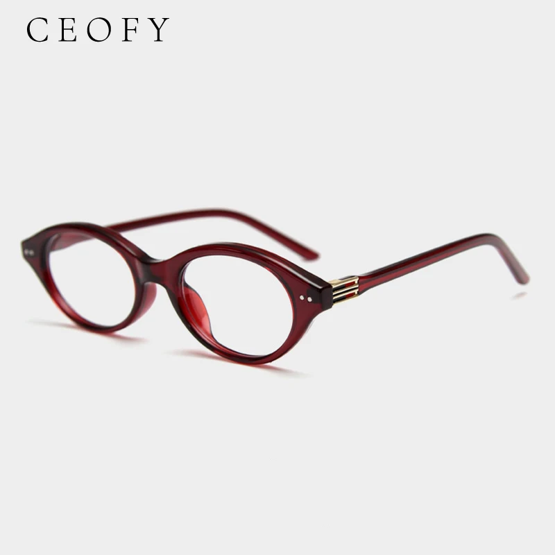 

Ceofy Мужчины Женщины Мода Лидер продаж Оправа для очков для близорукости Брендовый дизайн Оптическая винтажная оправа для очков по рецепту