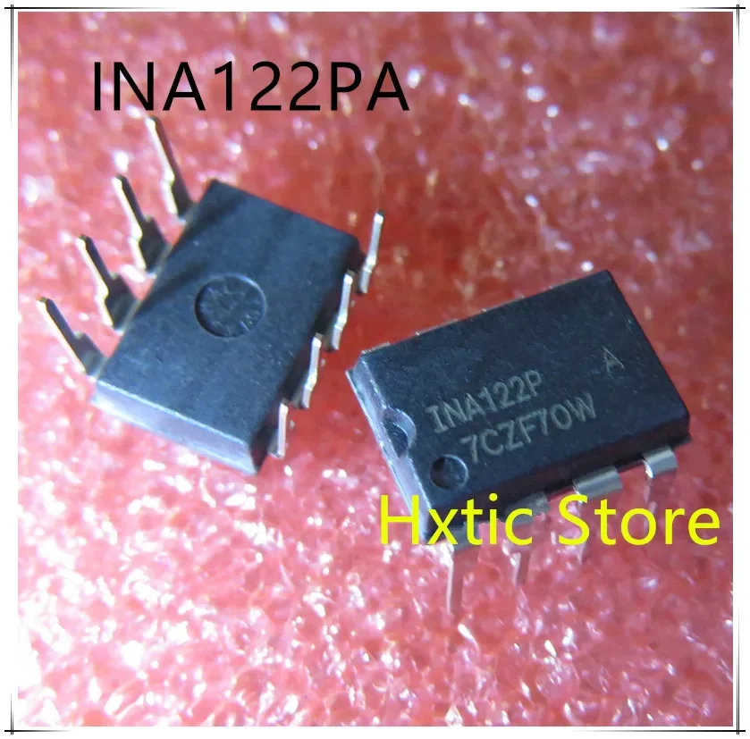 10 unids/lote nuevo original INA122 INA122P INA122PA DIP-8 IC