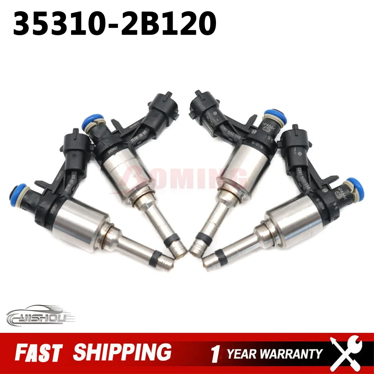 

Fuel Injector Nozzle 35310-2B120 Fit for Hyundai Veloster GDI FJ1183 2013-2015 353102B120 35310 2B120 4PCS