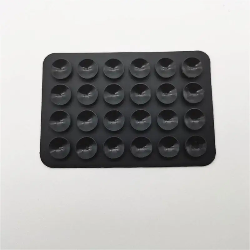 Single-sided Sticky Suct Save Space Mobile Phone Stickers Suction Cup Applicable To Ipad Anti-skid Bracket 24 Suckers Silicone