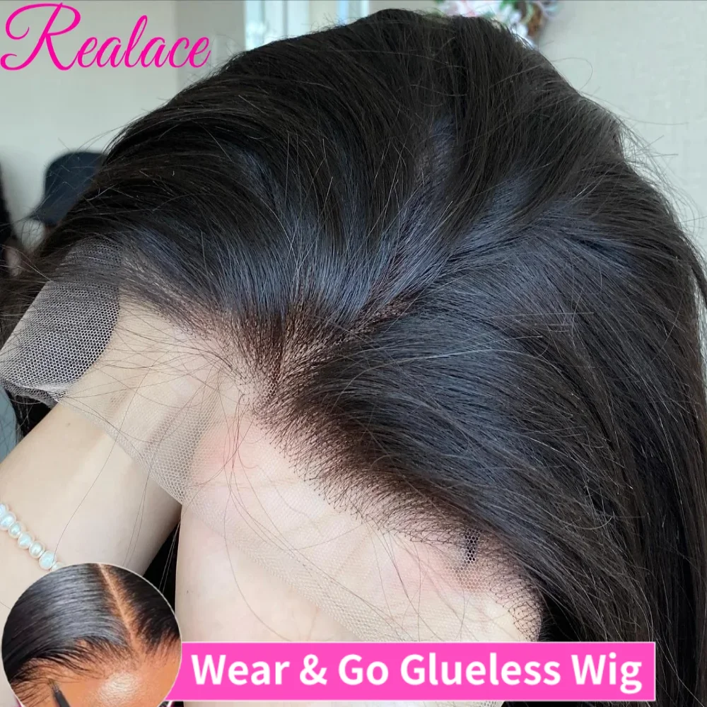 

30 40 Inch Glueless Wigs Bone Straight 13x4 Lace Front Wig 13x6 HD Lace Frontal Wigs 5x5 Black Closure Brazilian Human Hair