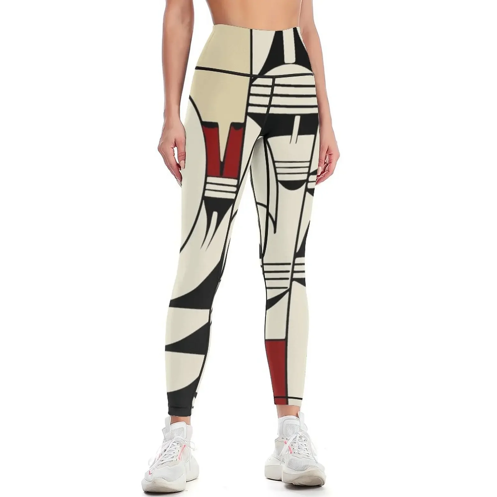 

Hopi Pottery Leggings Female legging pants trousers Women's pants Women's trousers Womens Leggings
