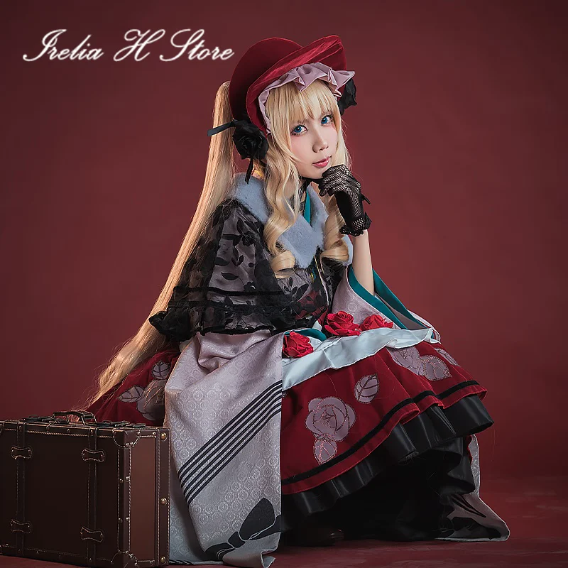 Irelia H Store Anime Rozen Maiden Reiner Rubin Cosplay Costume Shinku Reiner Rubin Lolita Dresss Female Hallween Costumes