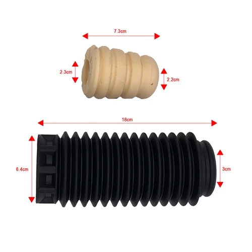 Imagen 2 del producto Kit de cubierta antipolvo para amortiguador delantero 9261272 - 1161665 Para Citroen C3-XR 2014 Elysee Peugeot 2008 301 1.6L 2013 accesorios de coche