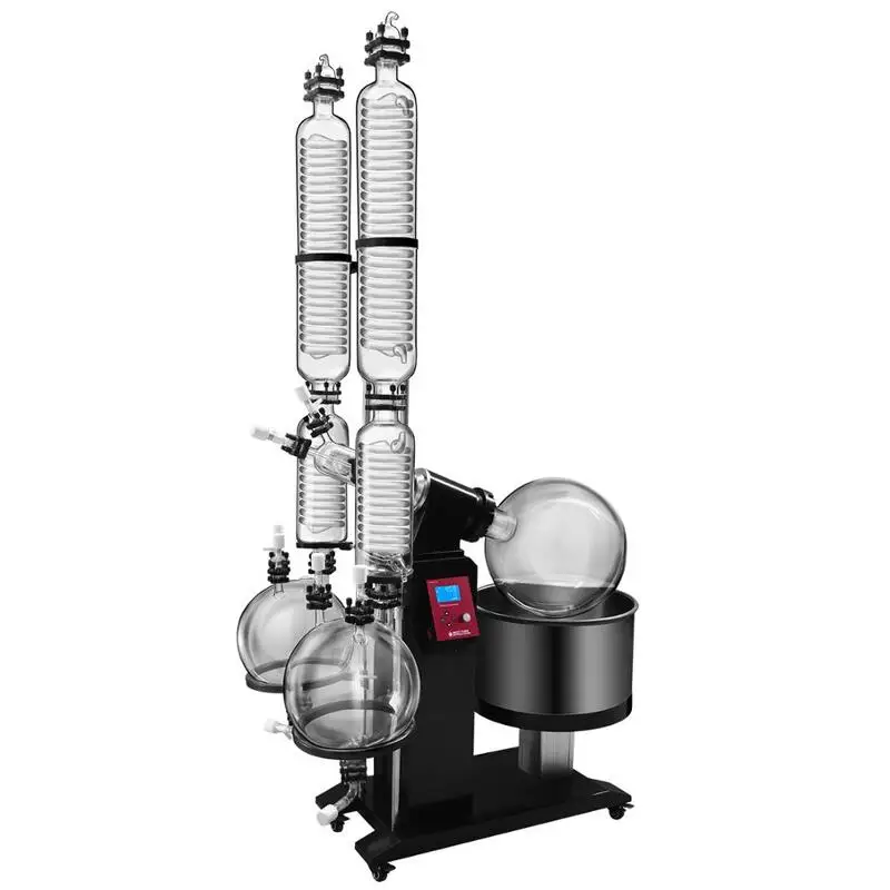 WTRE-50 Industrial Extraction DUAL Condensers 50L Rotovap Rotary Evaporator Laboratory With Chiller