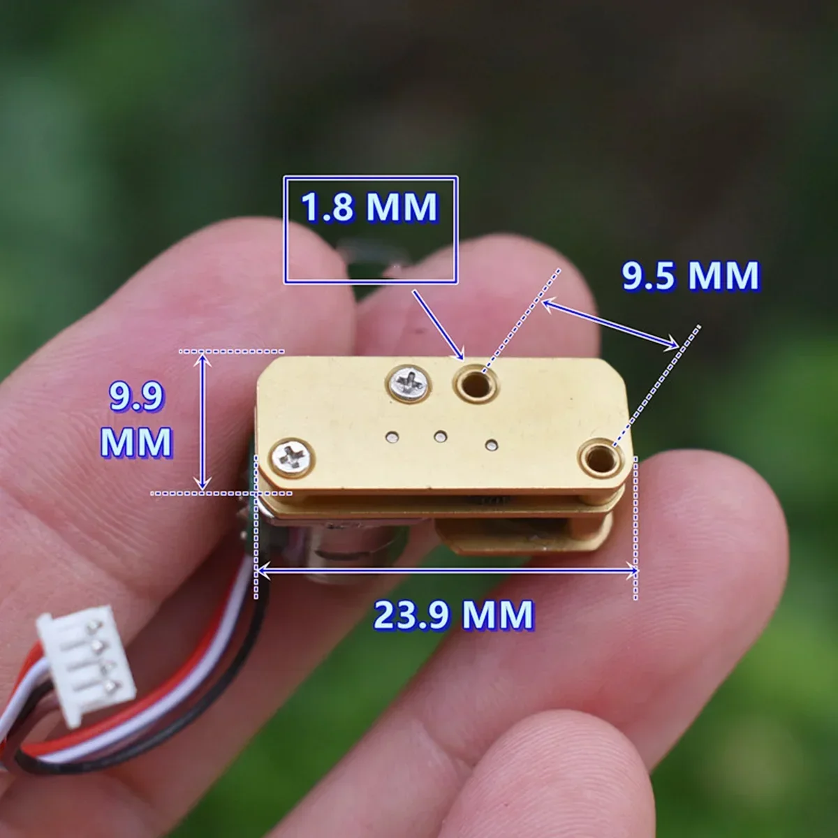 Mini GM1024-10BY Stepper Gear Motor DC 5V-12V 2-phase 4-wire Stepper Motor Step Angle 0.018 Degrees for Medical Device image 3