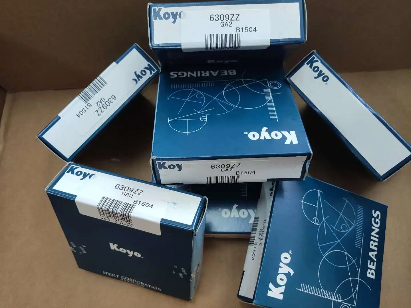 

KOYO 6306 6307 6308 6309 6310 ZZ 2RS imported from Japan for high-speed high-temperature bearing