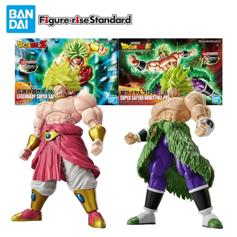 In Stock Genuine Bandai Figure-rise Standard Dragon Ball Legendary Super Saiyan Broly Assembly Anime Action Figure Toys Gifts