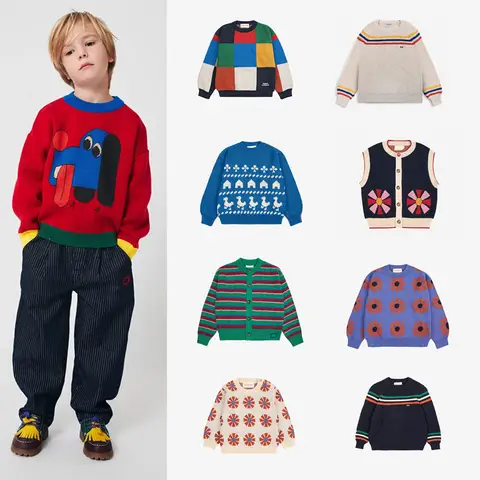 Girls Baby Kids Hooded Kids Clothes Toddler Girl Clothes 2025 Autumn Winter BC Boys Girls Cute Sweatshirt Kids Boutique Clothes