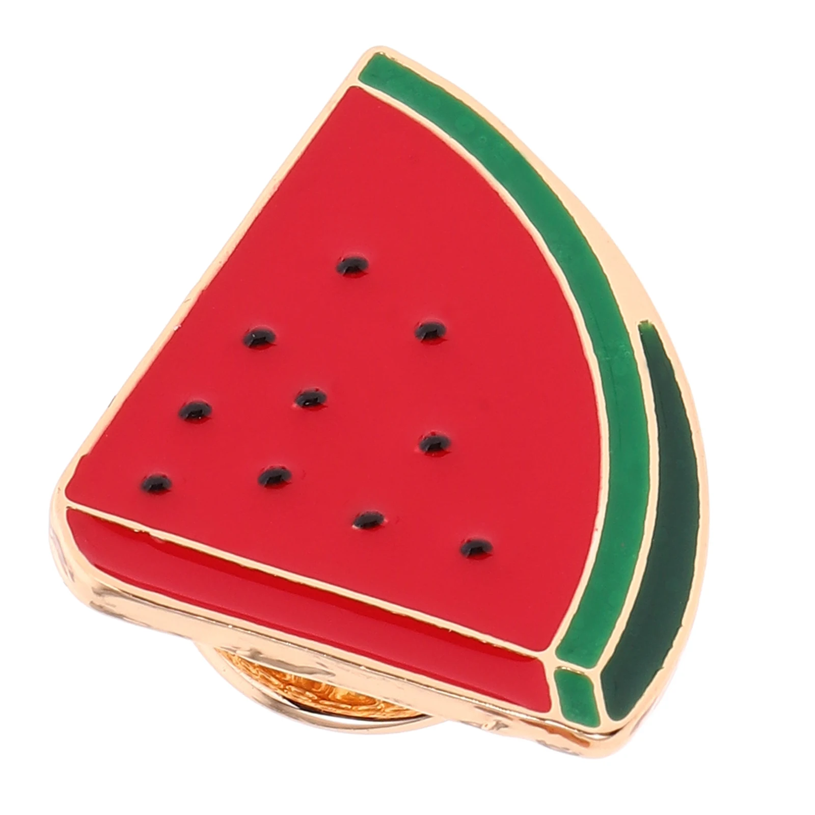 

Watermelon Pin Brooch Fruit Enamel Red Zinc Alloy Shaped Cartoon Lapel Badge Girl Lovely Classic Sweater Dress Collar Scarf