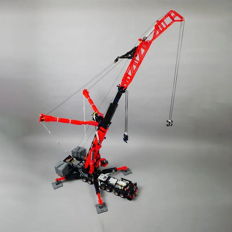 6304 PCS City Engineering Island Series Mobiele kraan Bouwsteen Technologie Assemblagemodel Technologie Baksteen Kinderen Speelgoedcadeau