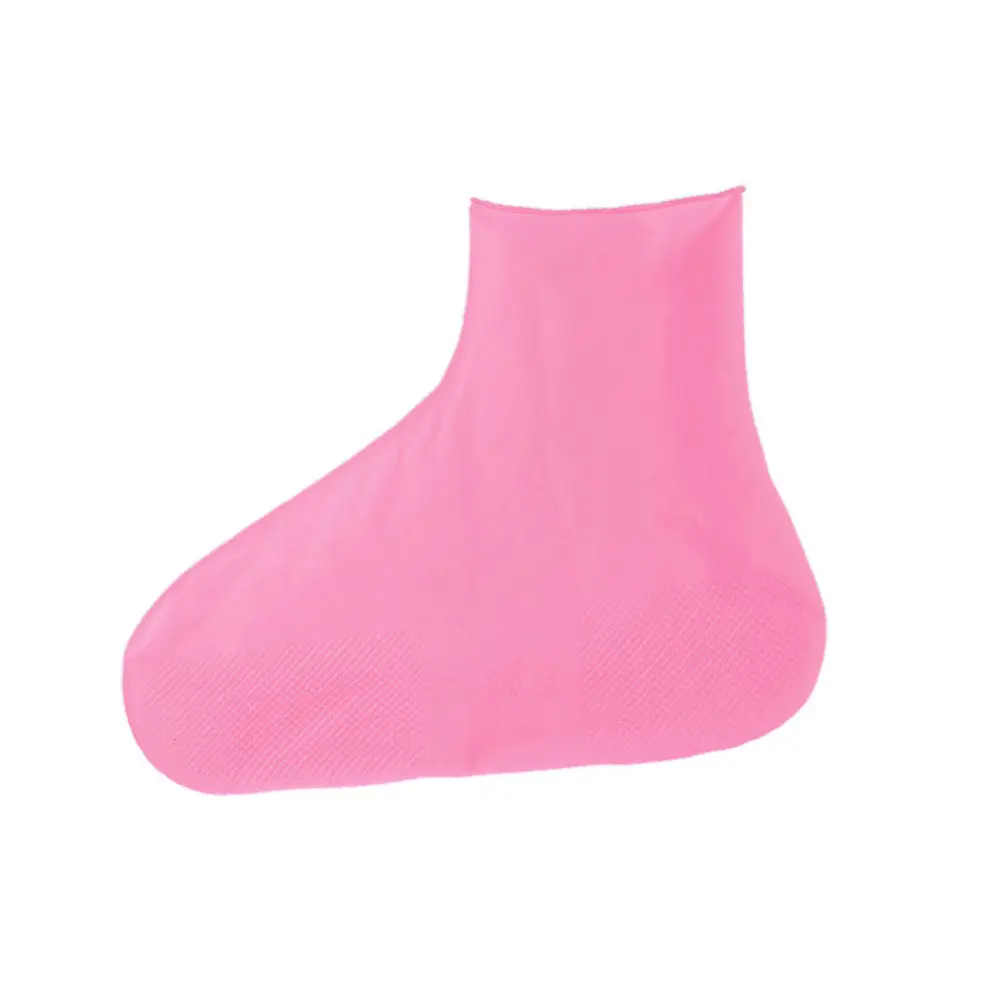 Latex Shoe Covers Waterproof Non-Slip Stretchable Disposable Boot Covers Rainy Snowy Days Mud Protection Easy on Off
