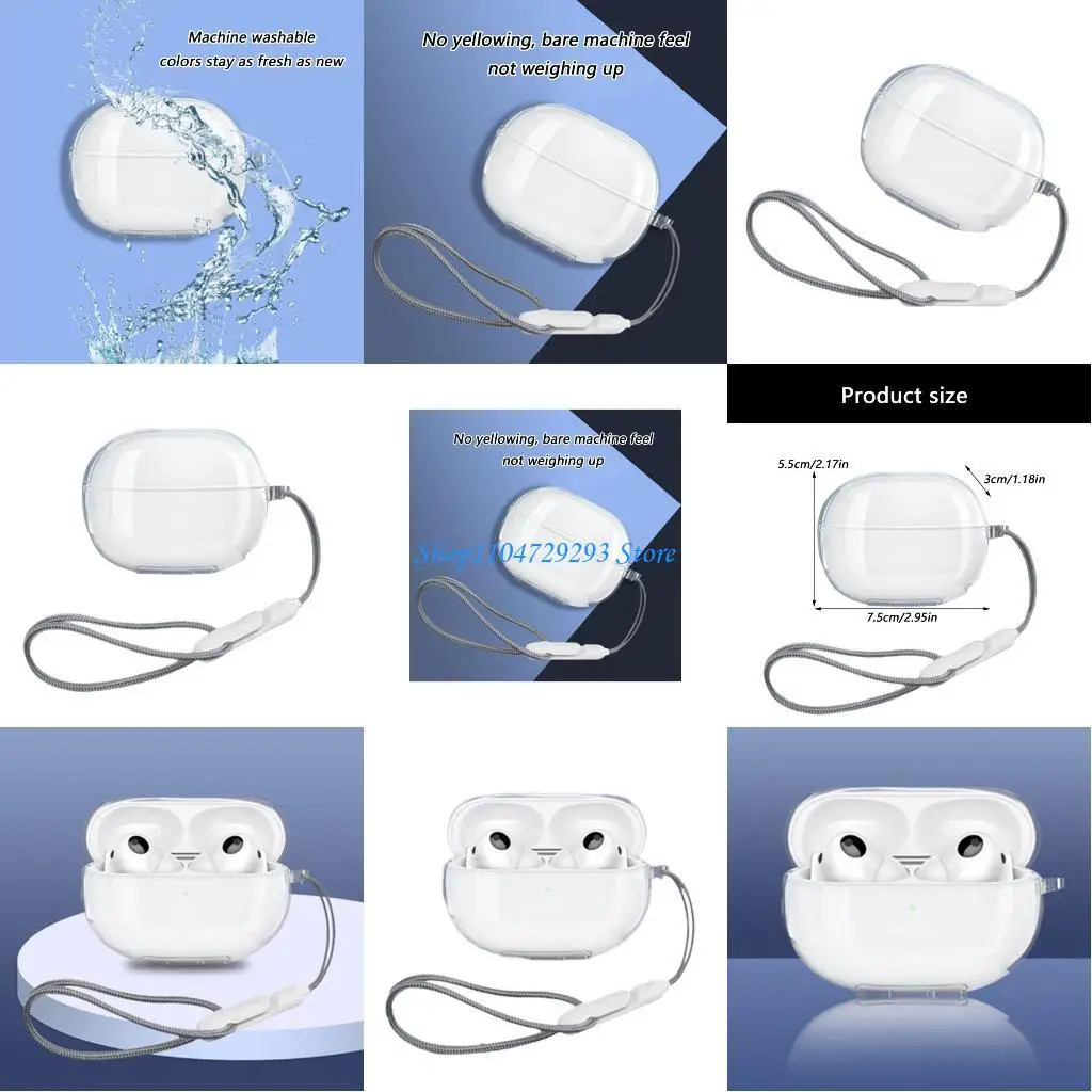 Y2GD Headphone Flexible Sleeve Housing Antiscratch Shockproof Dustproof Cover Shell