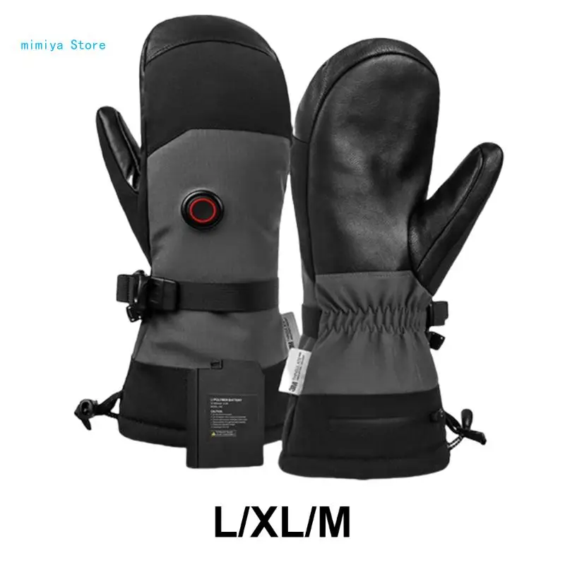pipi Winter Electric Warmer Touchscreens Gloves Ski Gloves Snowboarding Gloves