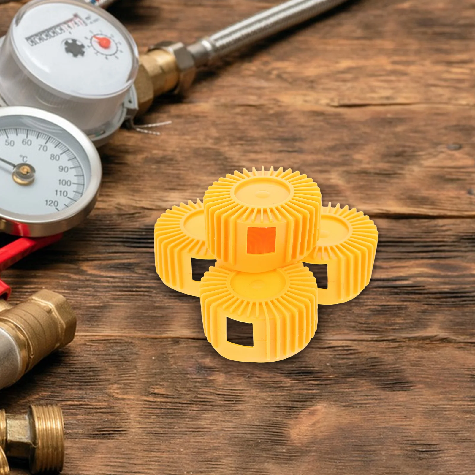 

4Pcs Regulator Protector Sleeves Easy Install Shockproof Silicone Gauge Cover Acetylene Gauge Silicone Covers Cover