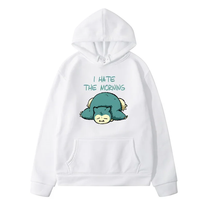 I Hate The Morning Y2k New in Sweatshirts Men's Sweat-shirt Sweatshirt Hoodies Mens Clothes Hoodie Sweater Men Harajuku