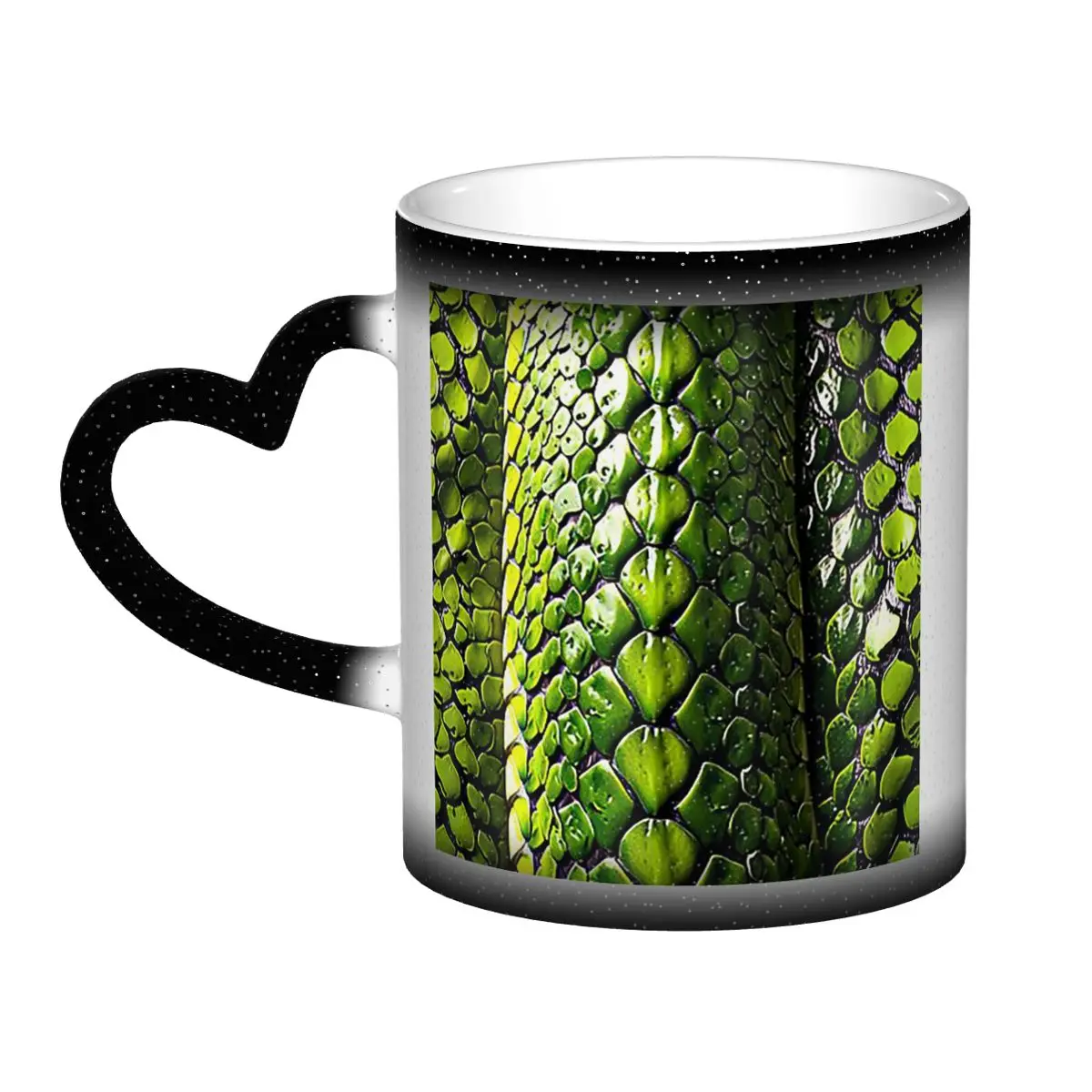 

Змеиная кожа, зеленая змея, змея с животным принтом, модная кружка Viper, керамические кофейные чашки, чайные кружки, чашка для молока, посуда для напитков, подарок для друзей