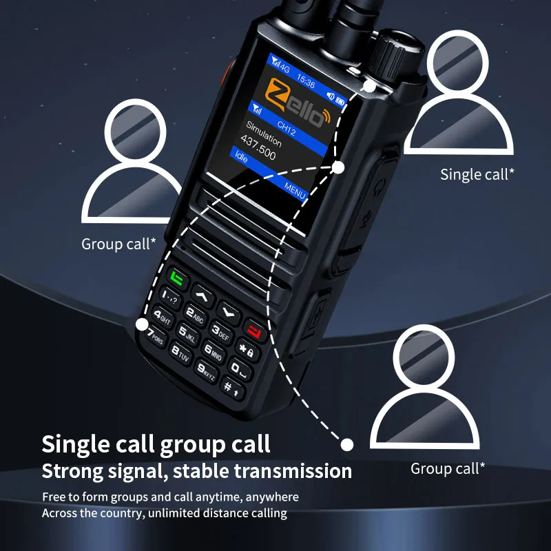 Talkivis TK-889 4G بطاقة Sim خلية لاسلكي تخاطب طويلة المدى لاسلكي تخاطب 100 كجم المهنية PTT راديو POC جهاز اتصال لاسلكي عالمي #3