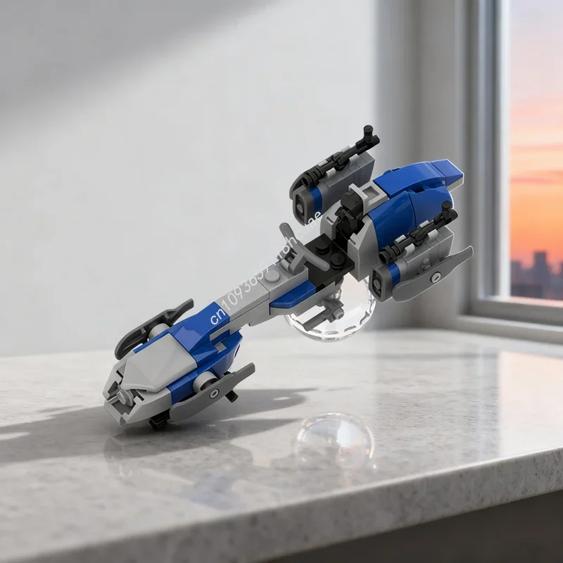 

110 шт. MOC Barc Speeder Edition Star Battle Модель Строительные блоки Игрушка Архитектура Идея Образовательный Рождественский подарок Дети День рождения