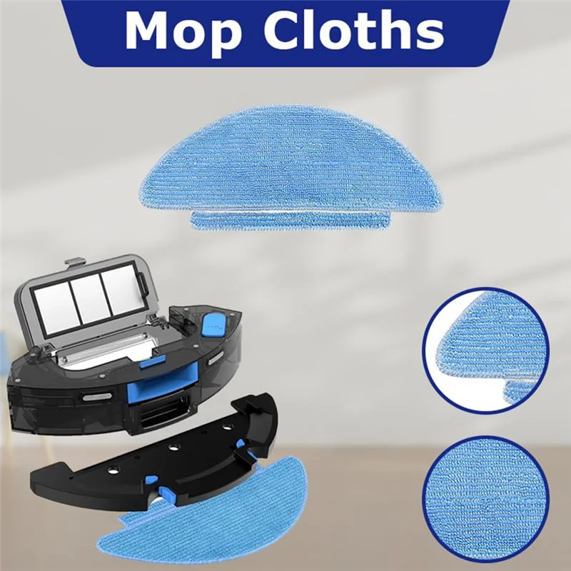 GYTB-Robot Vacuums Replacement Spare Parts Main Brush Side Brush Robot Vacuums Accessories