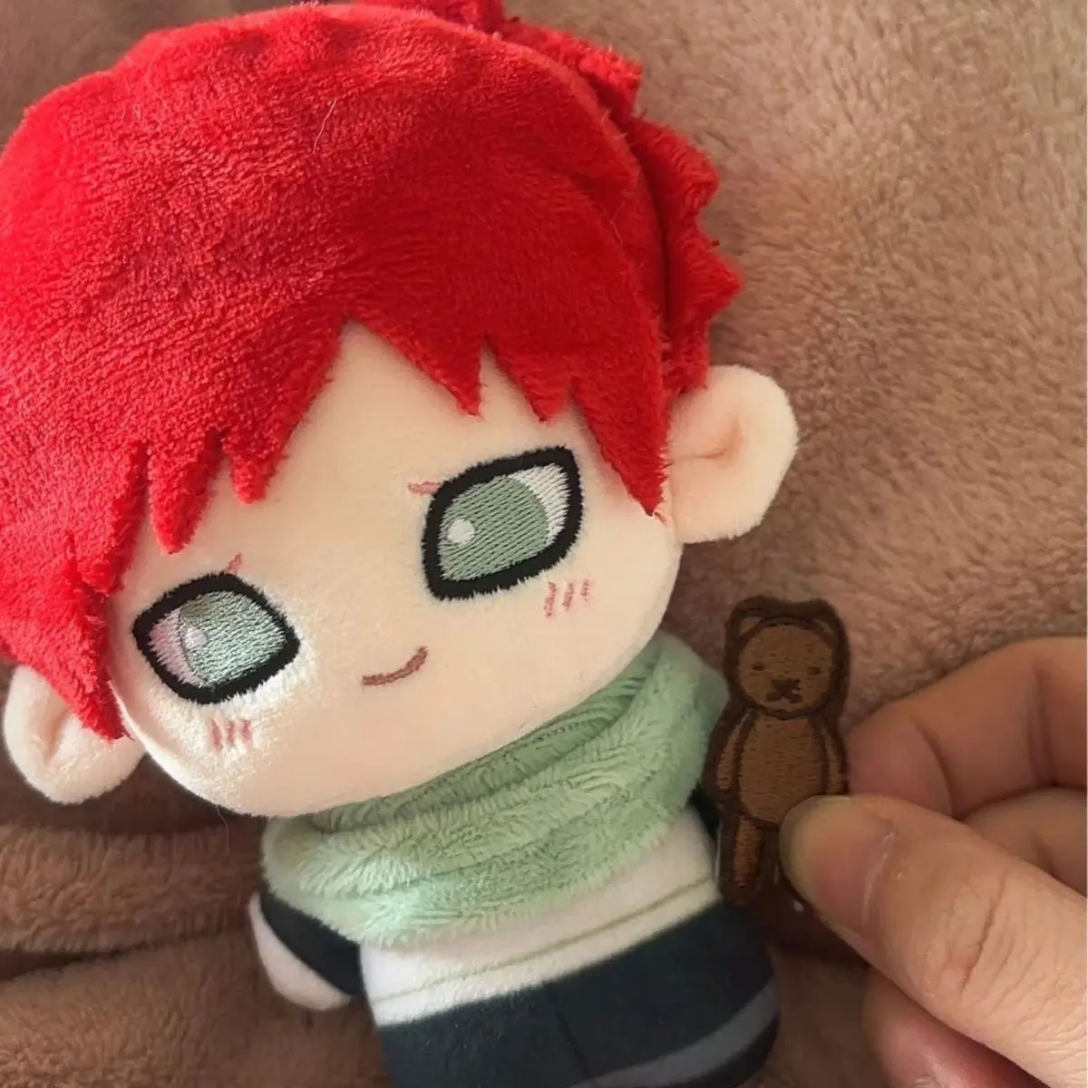 

Мягкая аниме-игра Gaara из Nar uto, мультяшная плюшевая кукла, игрушка COS, наряд для детей и взрослых, коллекционные хлопковые подарки