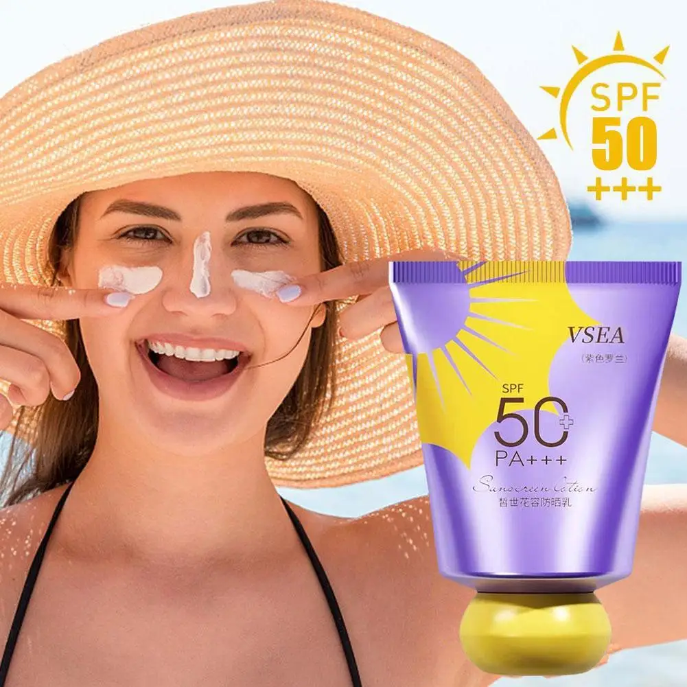 Crema Solar refrescante, crema blanqueadora hidratante, control de aceite, bloqueador solar, blanqueamiento Facial, cuidado de la piel, fps 50 PA +++, 30ML