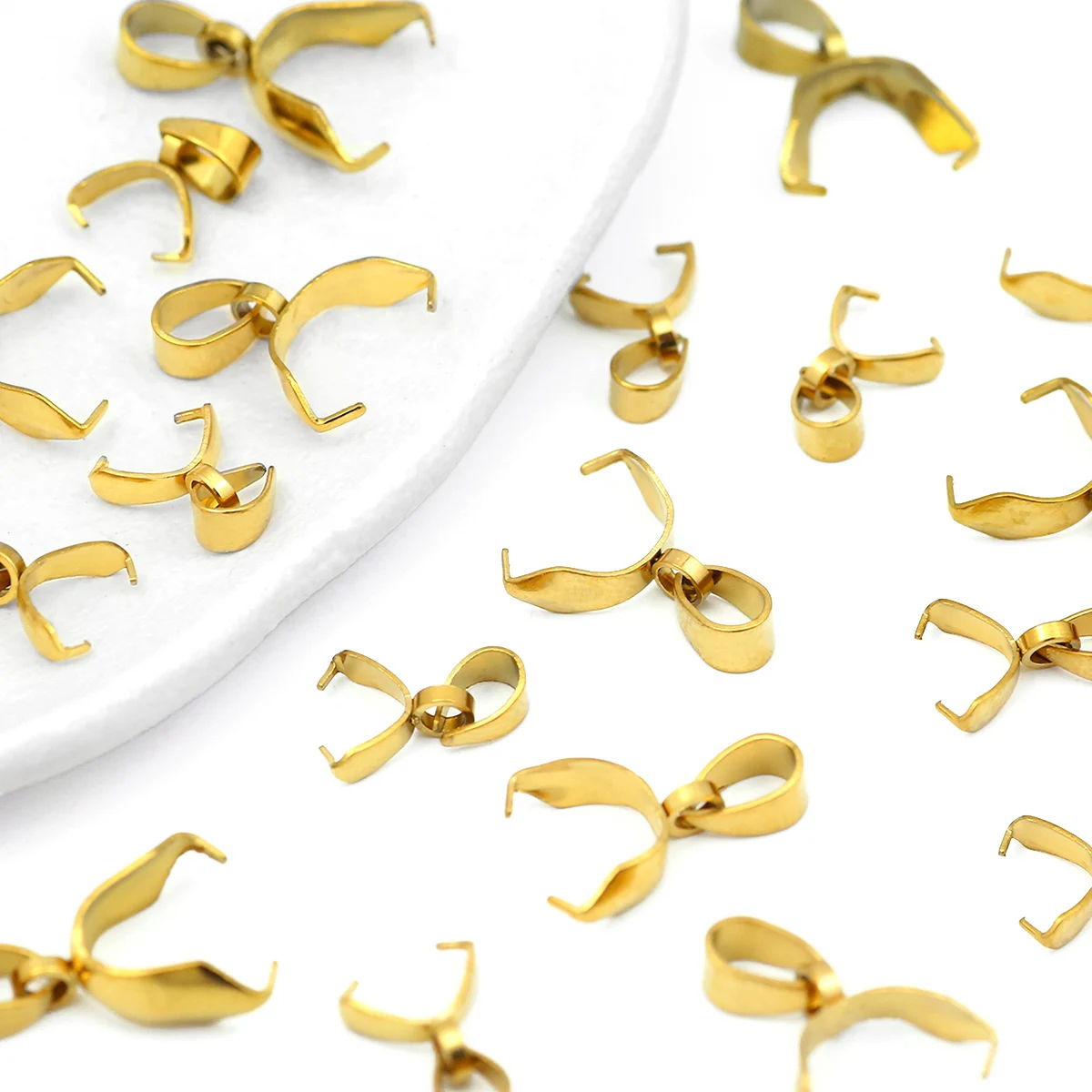 

Набор из 3-х частей: позолоченные бусины из нержавеющей стали 13/17/20 мм для изготовления ювелирных изделий своими руками (ожерелья, браслеты, другие аксессуары)