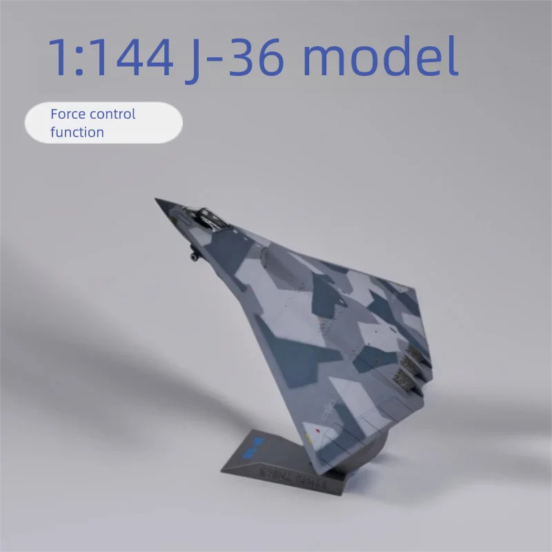 1-144-scale-alloy-diecast-j-36-sixth-generation-fighter-aircraft-model-toy-airplane-for-military-enthusiasts-decoration-gifts