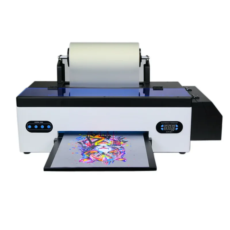 

Small Pet Film T Shirt Textile Printing Machine A3 A4 30 60 Cm Transfer Shaker Oven DTF Printer