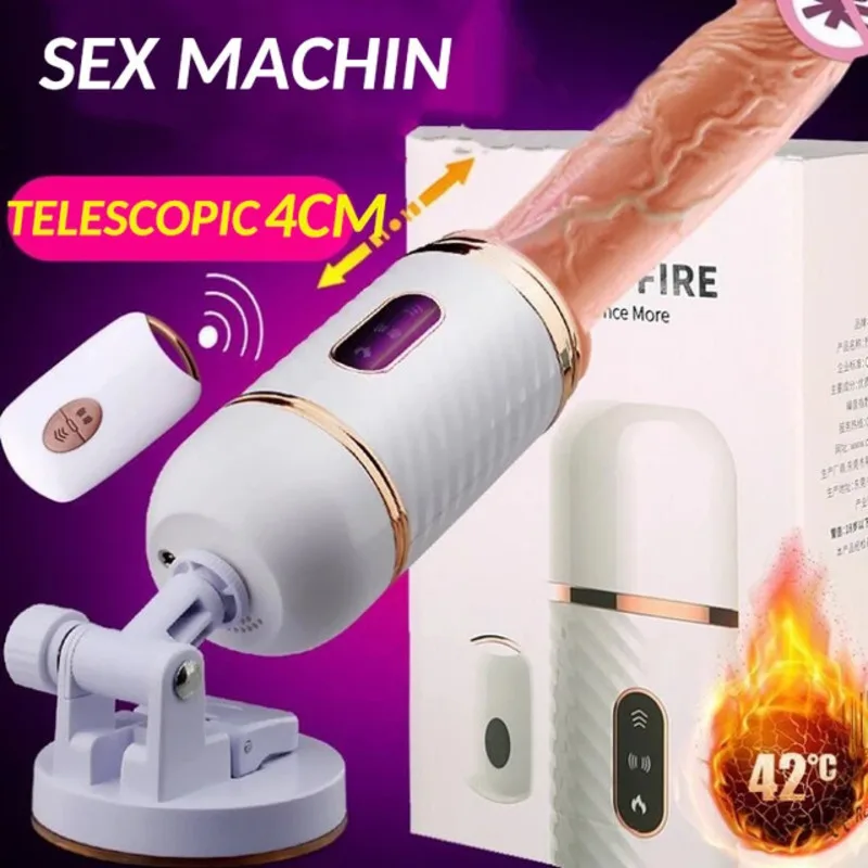 

Wireless Remote Control Sex Machine Women And Men Masturbation Love Retractable Dildo Automatic Vibrator Sex Toys For Female