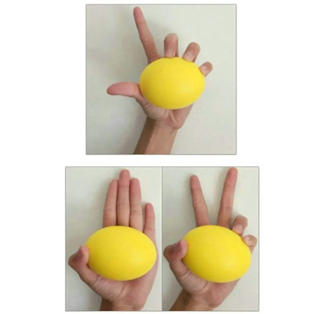 Health Strengthener Exercise Carpal Tunnel Hand Squeeze Ball Arthritis Finger