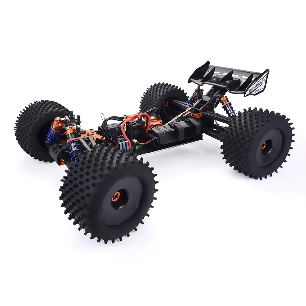 ZD Racing 9021-V3 1/8 2,4G 4WD 80 km/h coche teledirigido sin escobillas a escala completa Truggy eléctrico RTR juguetes