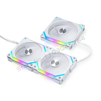 LIAN LI Uni Fan V2 SL120 SL140-V2 अपग्रेड वर्शन सिंगल पैक/3 फ़ैन पैक 5V ARGB केबललेस L-कनेक्ट 3 8 best sales फैन लियान ली - №3