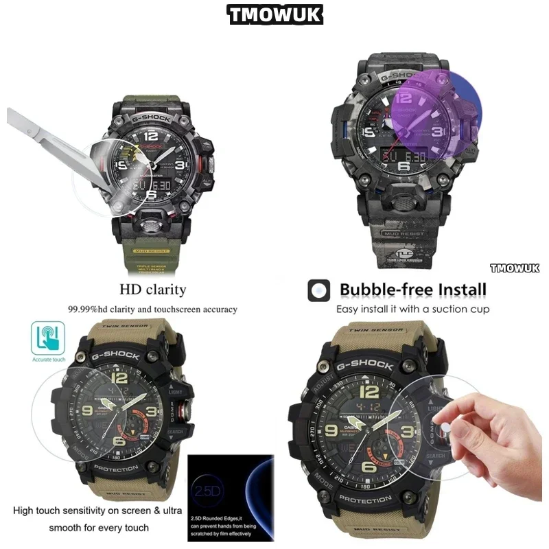 

Защитная пленка из закаленного стекла HD 9H для Casio GWG - 2000 S2200 S140 EFV 540D L MDV 107 EFV 520DB GRB 100 GA 2110 TMOWUK
