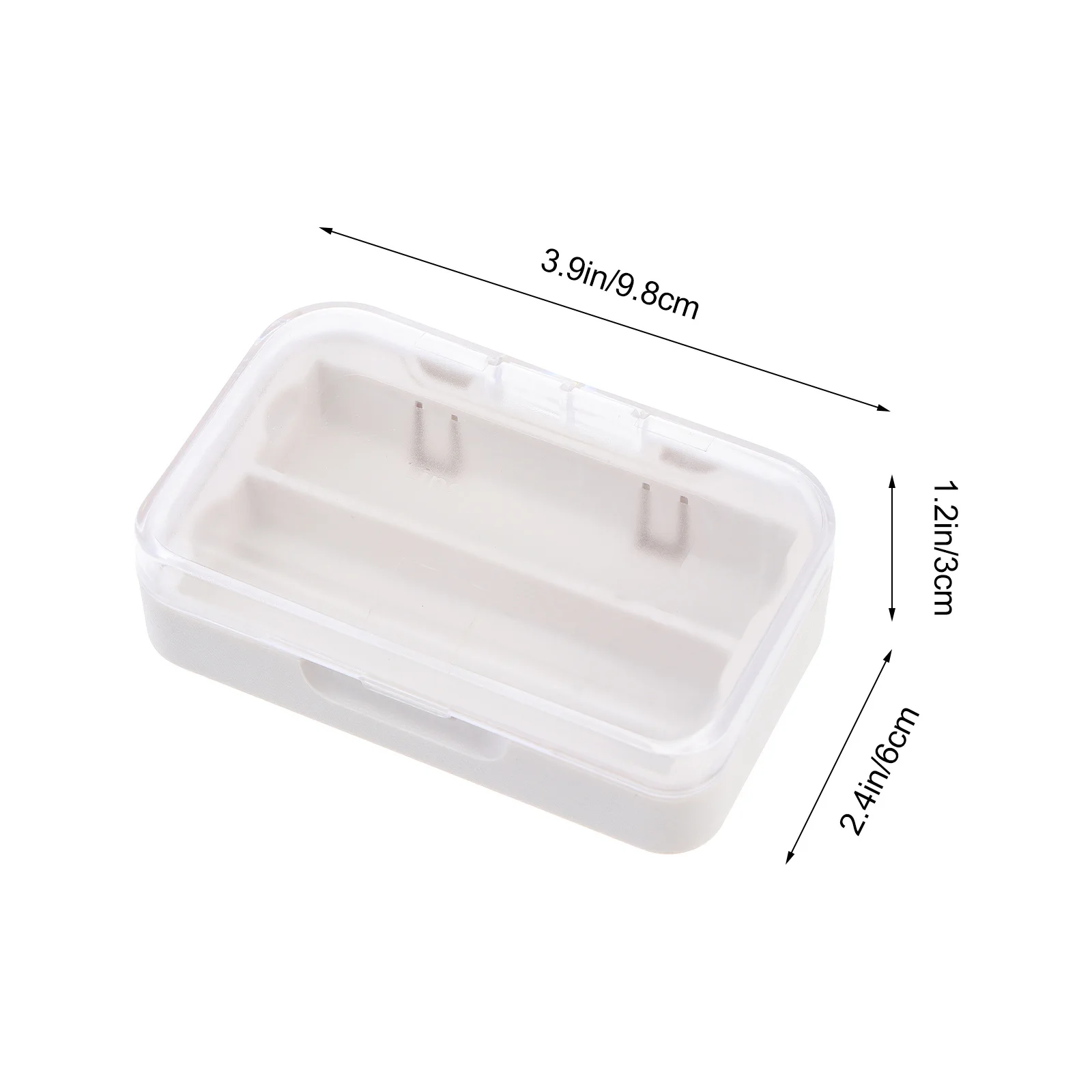 Organizer Aufbewahrungsbox Tragbarer Lippenstiftbehälter Desktop Make-up Aufbewahrungskoffer mit Abdeckungshalter für Puder-Lidschatten