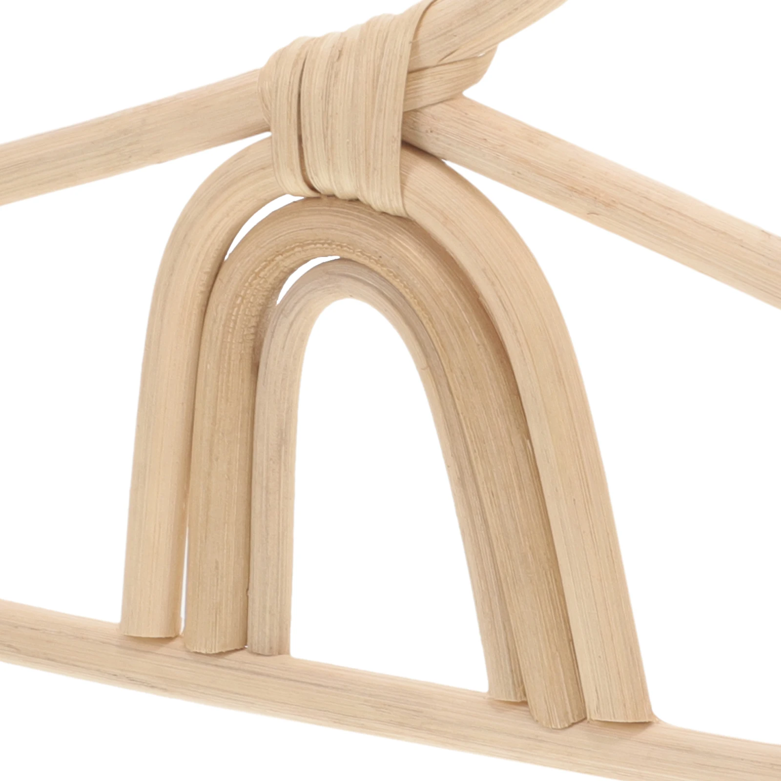 

Rattan Hanger -Resistant Baby Clothes Hanger Toddler Closet Storage Multipurpose Baby Hangers for Kids Clothes Rattan