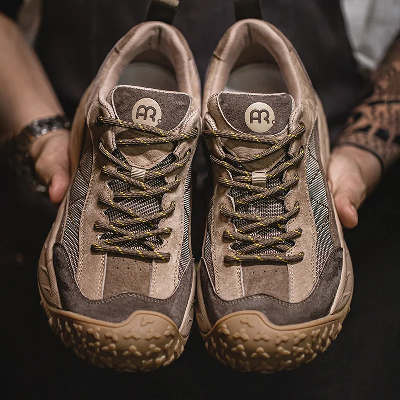 

Mra Urban Уличная повседневная обувь Мужская нескользящая уличная обувь Новая рабочая обувь для походов и треккинга Спортивная обувь в горном стиле в стиле ретро