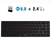 ZUOYA Tester68 Mechanical Keyboard Kit 3/5pin Hot Swap Shaft Base Axis BT5.0+2.4G  Bluetooth Wireless Keyboard Outemu switch