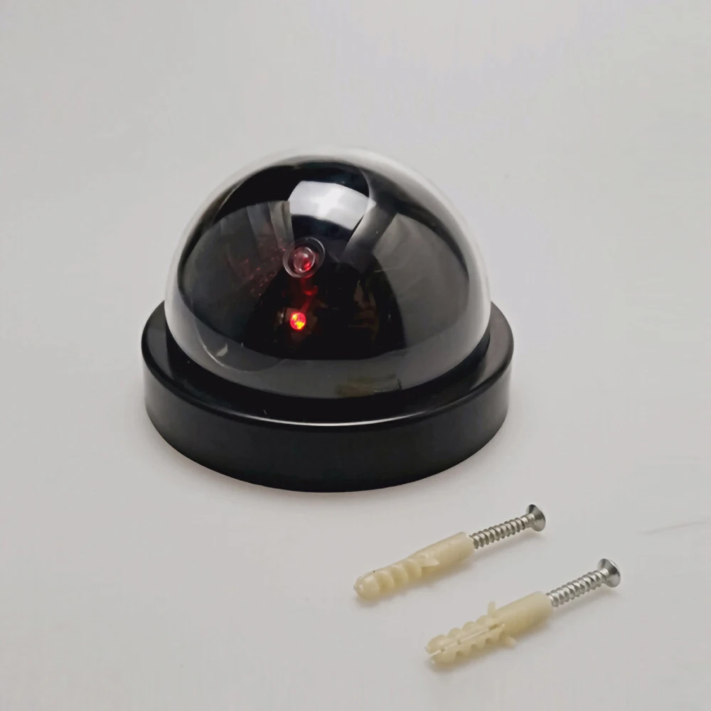 New Home Hemispherical Simulation Surveillance Camera Fake Surveillance Model Anti-theft Camera With Light