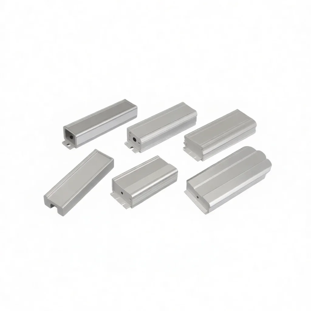 Aluminum Extrusion Enclosure 71x25mm Electronic Box Reliable Heat Sink Case For Controller Battery Instrument Device