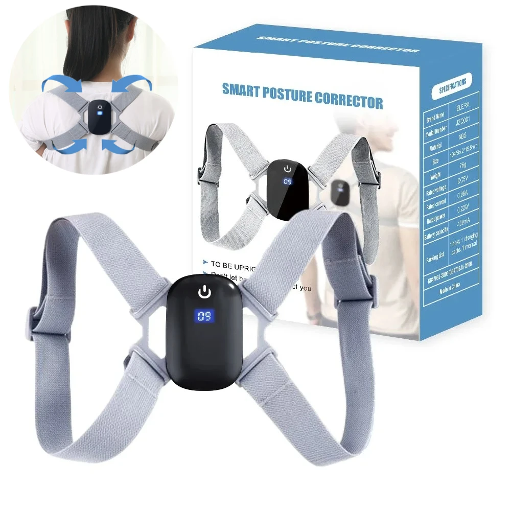 

Smart Correction Belt Sensor Orthosis Invisible Reminder Adult & Child Sitting Posture Hunchback Back Smart Posture Corrector