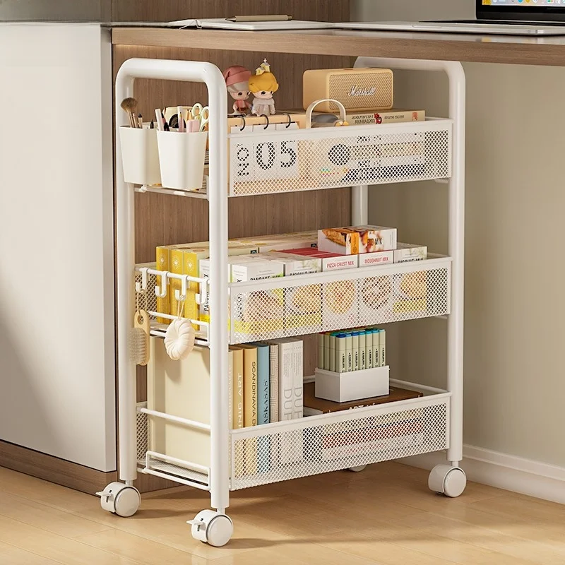 mobile-multi-layer-storage-rack-book-bag-snack-organizer-with-wheels-simple-design-fits-under-dormitory-bed-study-desk