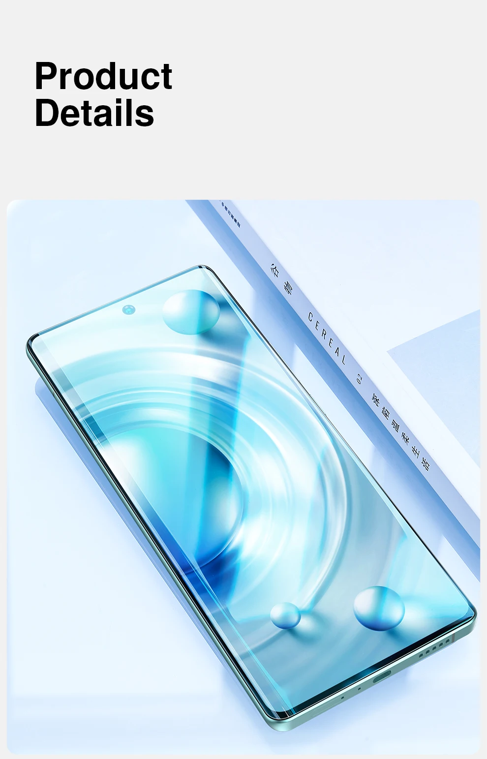 SmartDevil Hydrogel-Folie für iQOO 12 Pro 11 Pro, vollständige Displayschutzfolie für VIVO X200 X100 Pro X80 S18 HD, klare weiche Folie – Detail 12