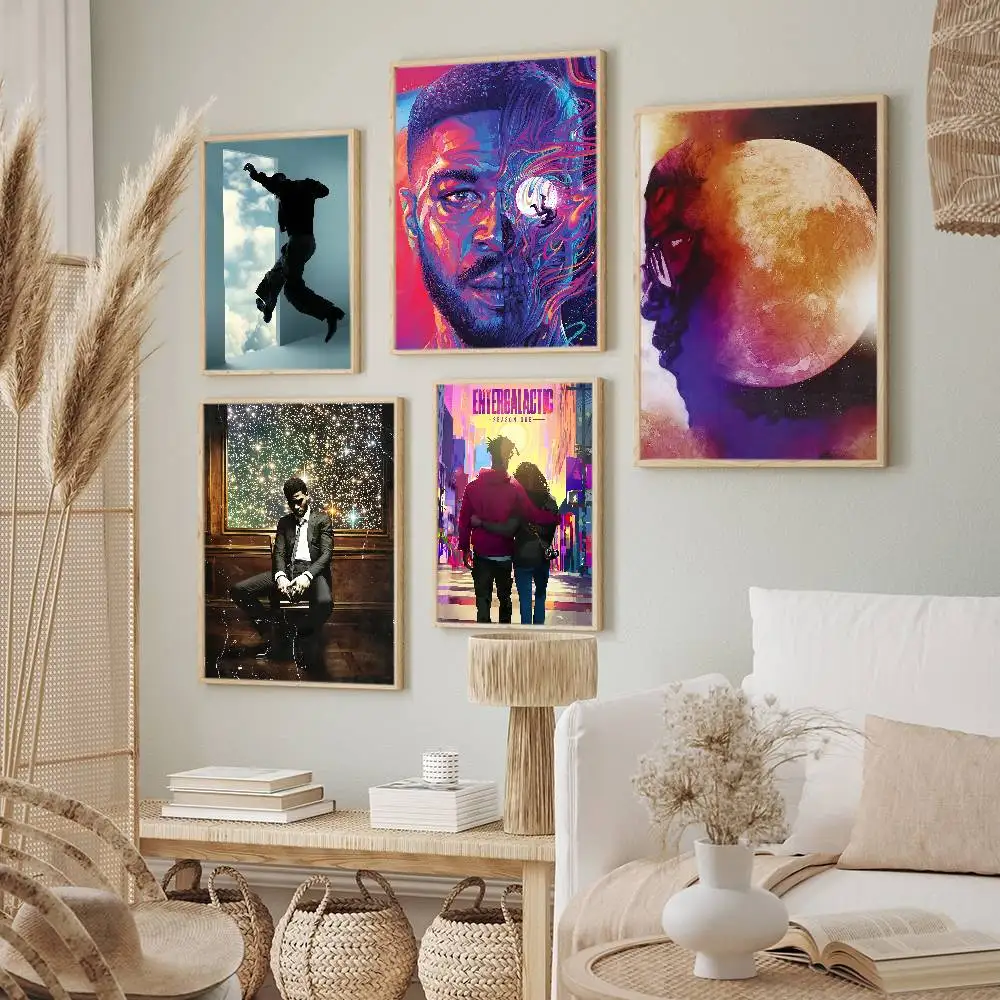 Singer Kid Cudi Free Poster Decorative Paintings Suitable For Living Rooms Bedrooms Offices And Bars