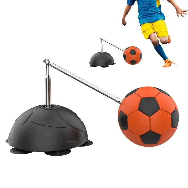 

Football Kick Trainer Solo Soccer Ball Training Equipment Solo Soccer Ball Trainer Sturdy Kick Throw Trainer Soccer Supplies