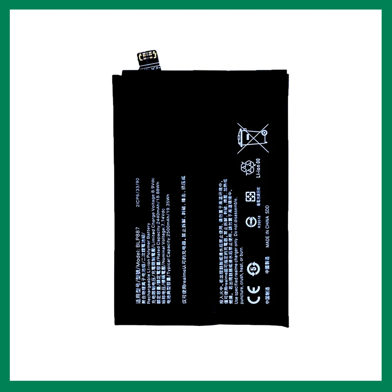 

BLP887 Replacement Battery for OPPO Realme GT Neo2 5G GT2 Pro GT Neo 3 5G Rechargeable Battery Stable Output Long Cycle Life