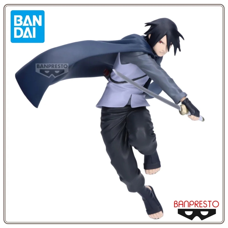 Neues Original BANDAI NARUTO Modell Uzumaki Naruto Uchiha Sasuke Uchiha Itachi Anime Handgemachte Sammlerstücke Geburtstagsgeschenke auf Lager