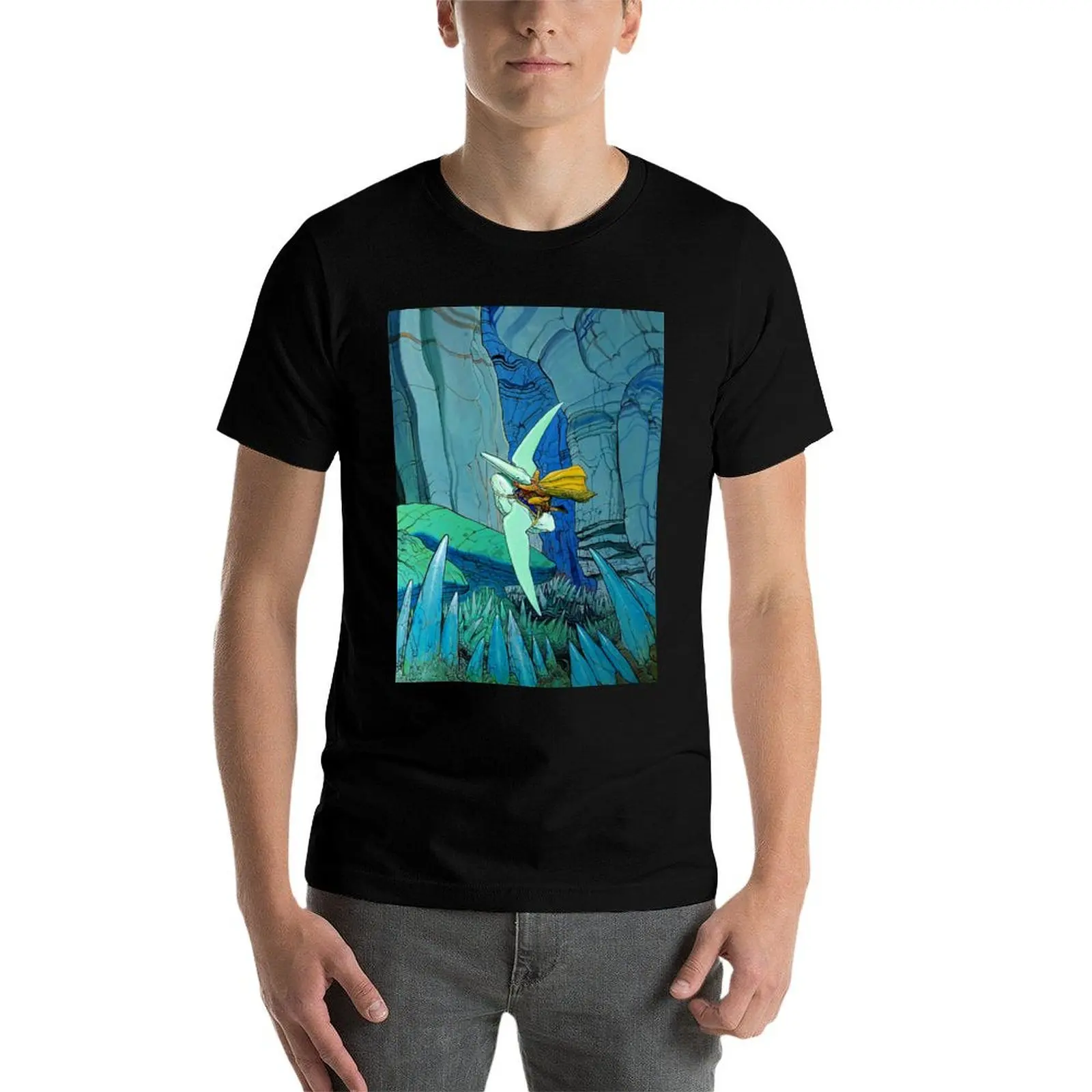 

Jean Giraud - moebius - Arzak l'arpenteur T-Shirt t shirts with prints graphic t shirts for man T-Shirt
