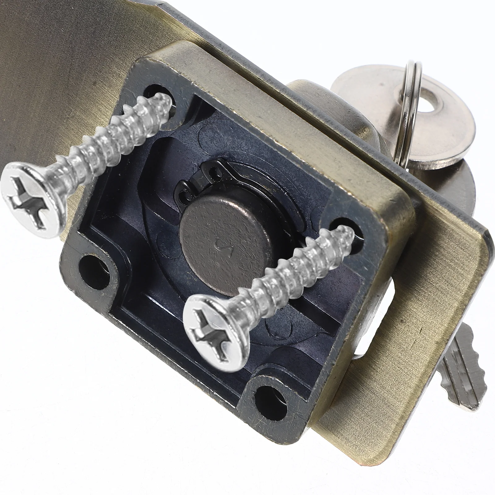 

Cabinet Door Lock Latches Hasp Small Heavy-duty Hardware Fitting Buckle Barn Locks Locker